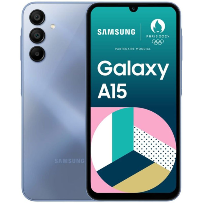 Smartphone SAMSUNG Galaxy A15 128Go Bleu 4G