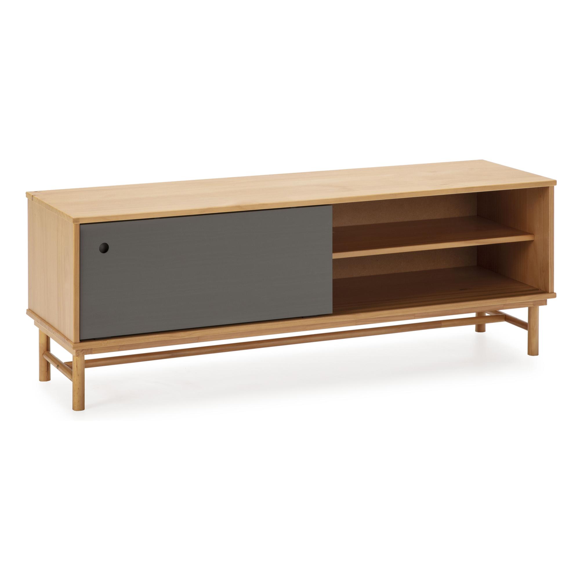 MUEBLE TV MAGNUS 2P ROBLE/GRIS