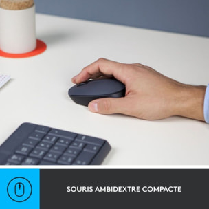 Clavier + Souris LOGITECH MK235 sans fil silencieux