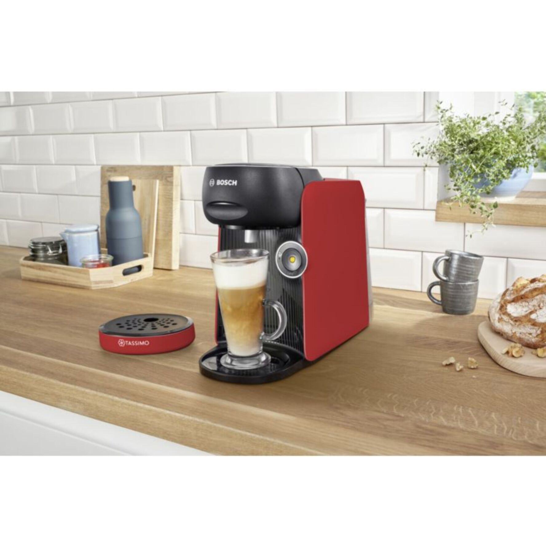 Tassimo BOSCH FINESSE TAS163E noir + 3 packs de T- Dis