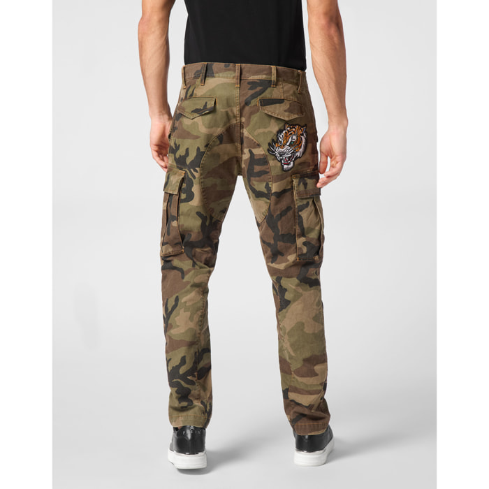 PHILIPP PLEIN Vaqueros Cargo Regular Fit CAMOUFLAGE