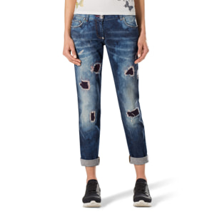 PHILIPP PLEIN boyfriend cut "one two step"