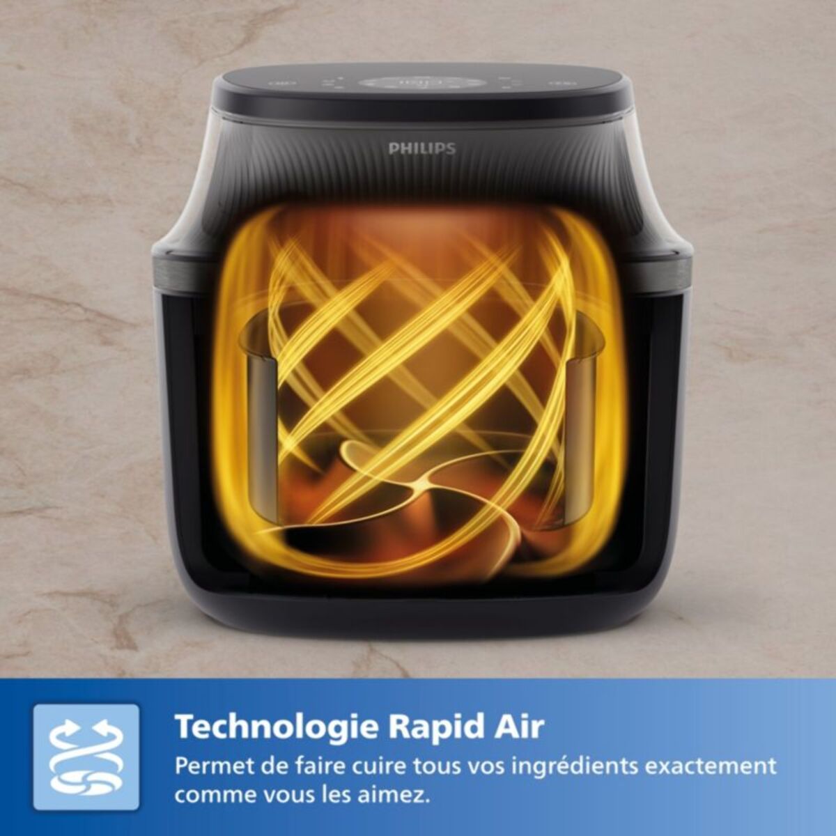 Airfryer PHILIPS Série 3000 7.2L NA342/00