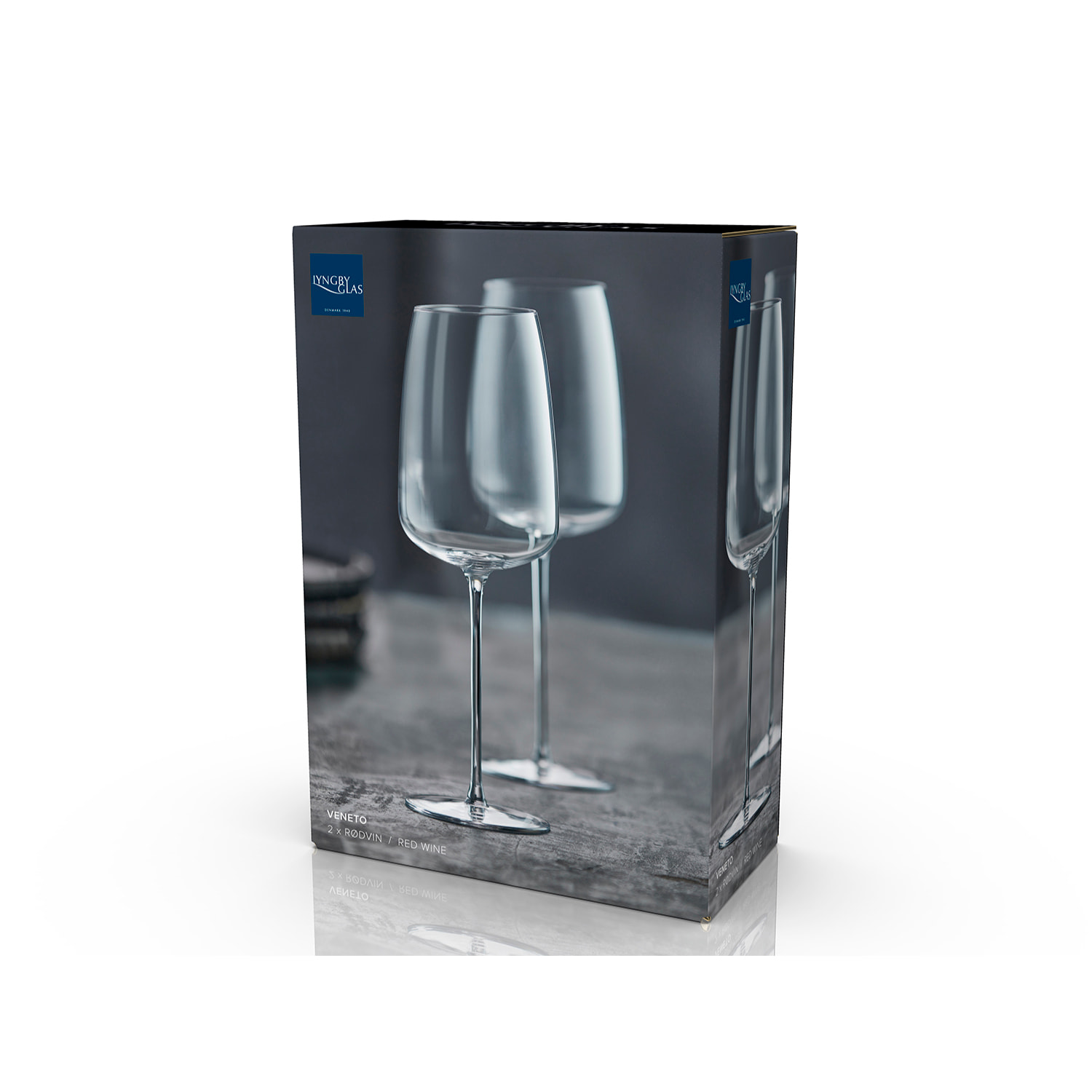 Set de 2 verres à vin rouge Veneto 54 cl