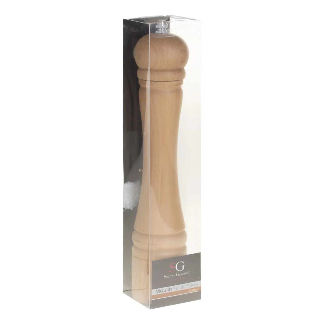 Moulin manuel 30cm bois naturel