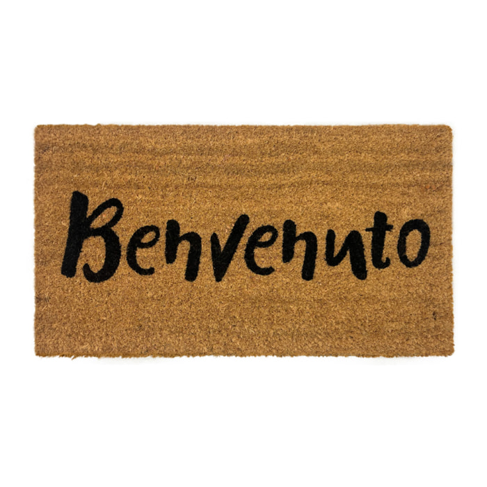 Zerbino Ingresso Casa Antiscivolo In Cocco Scritte Divertenti Benventuto