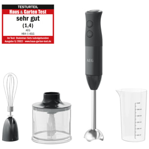 AEG Batidora de brazo de 600 W con función Turbo HB4-1-6GG