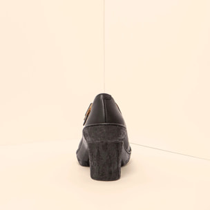 Sandalias N5433 WAX NAPPA BLACK / HAYA color Black