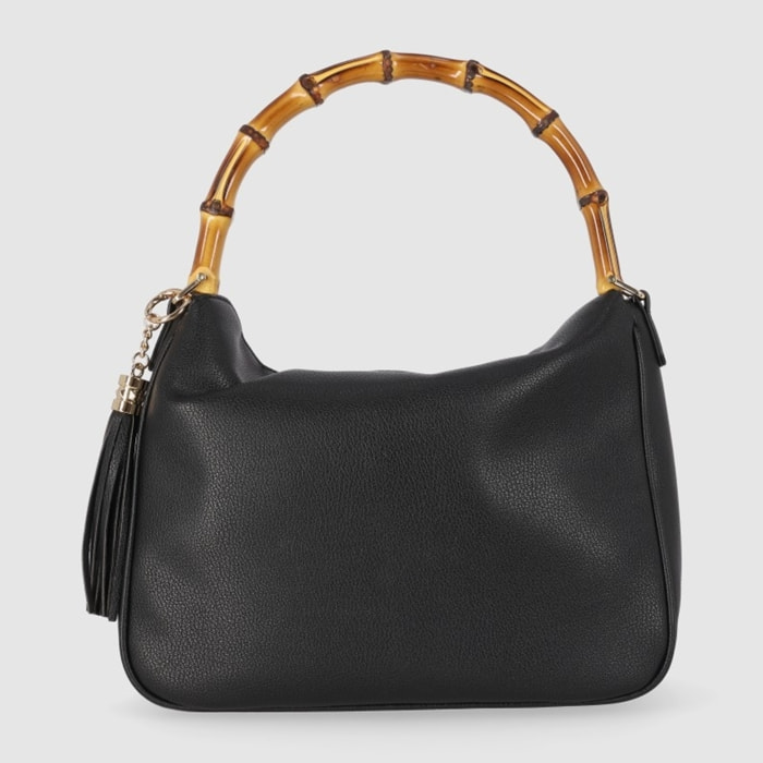 Bolso - Negro - Medida: 30 cm x 19 cm x 13 cm