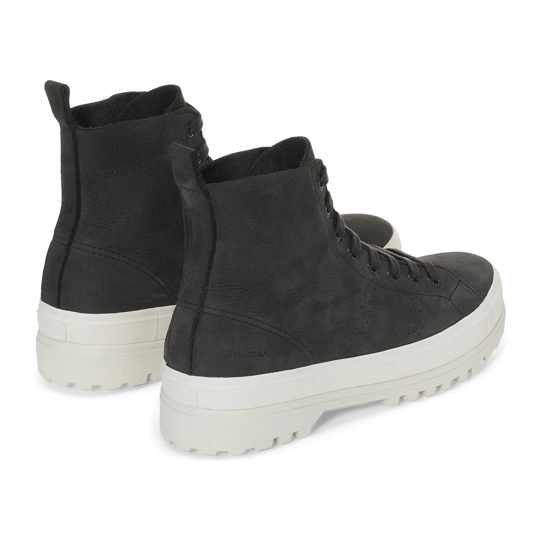 Superga - Stivaletti Uomo Donna Nero - 2644 NUBUCK LEATHER