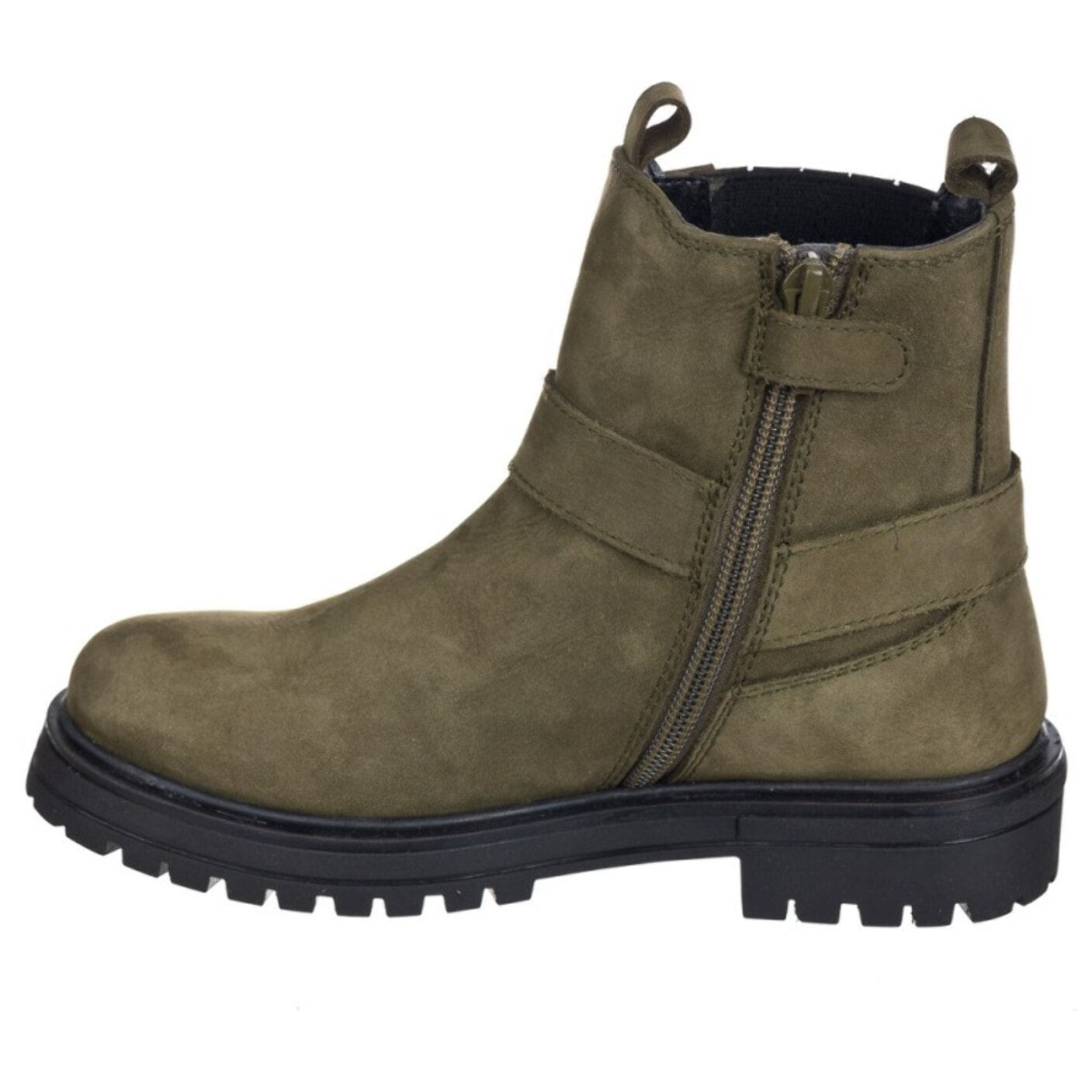 Botin con elastico - Piel