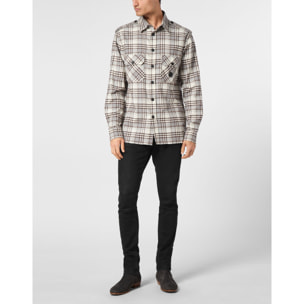 PHILIPP PLEIN Shirt Oversize Fit SKULL&BONES