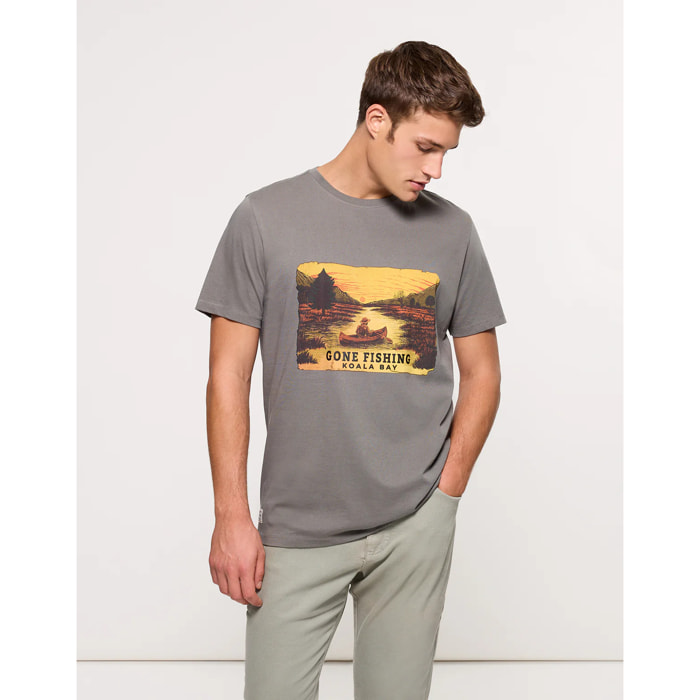 Camiseta Manga Corta Caqui - Chilydos