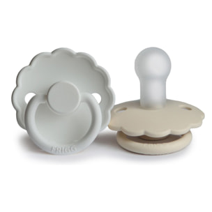 Frigg Pack 2 Chupetes Block Silicona Daisy