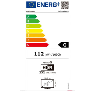 TV LED PANASONIC TV-65W93BE6