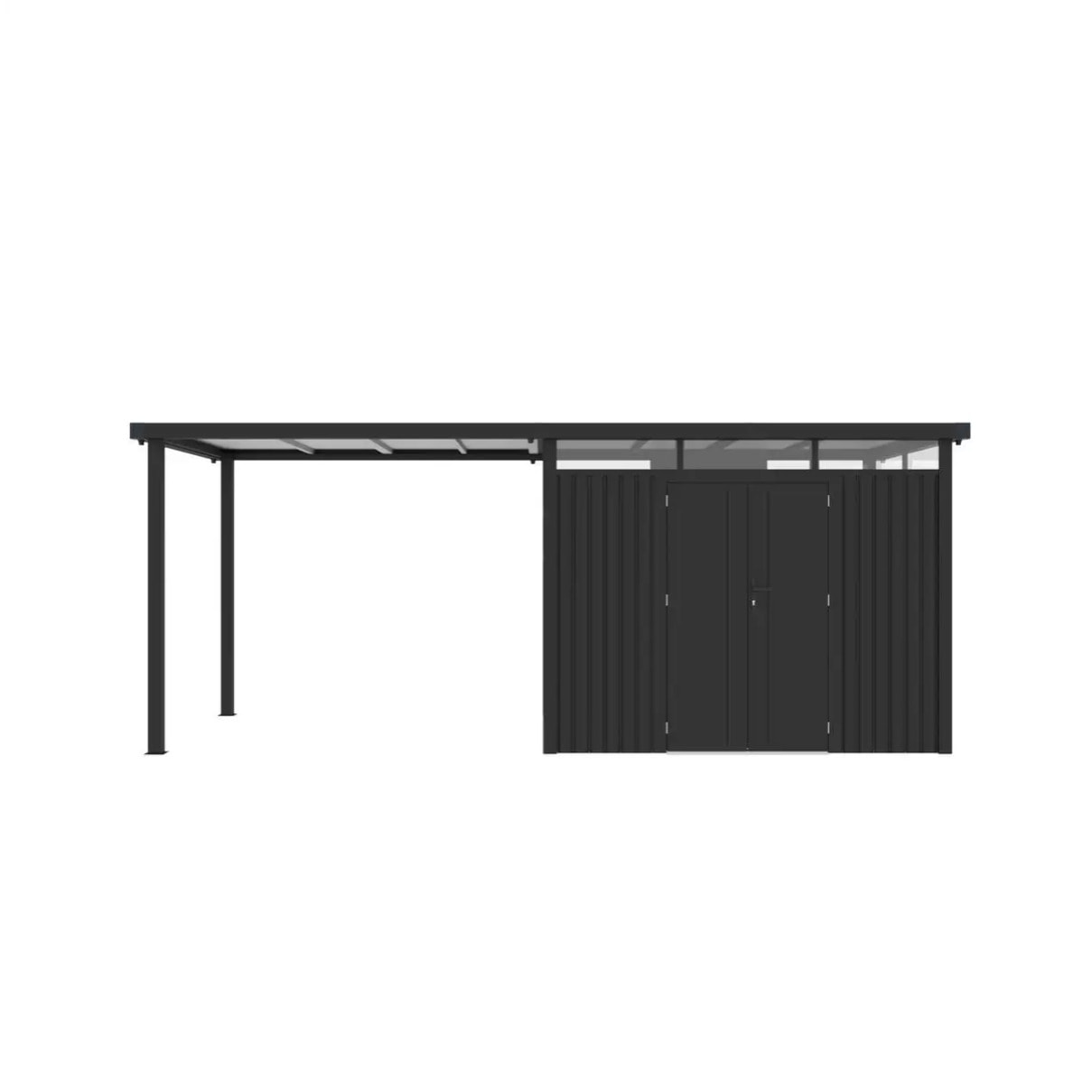Abri Additionnel adossé pour abri de jardin J-ABR268