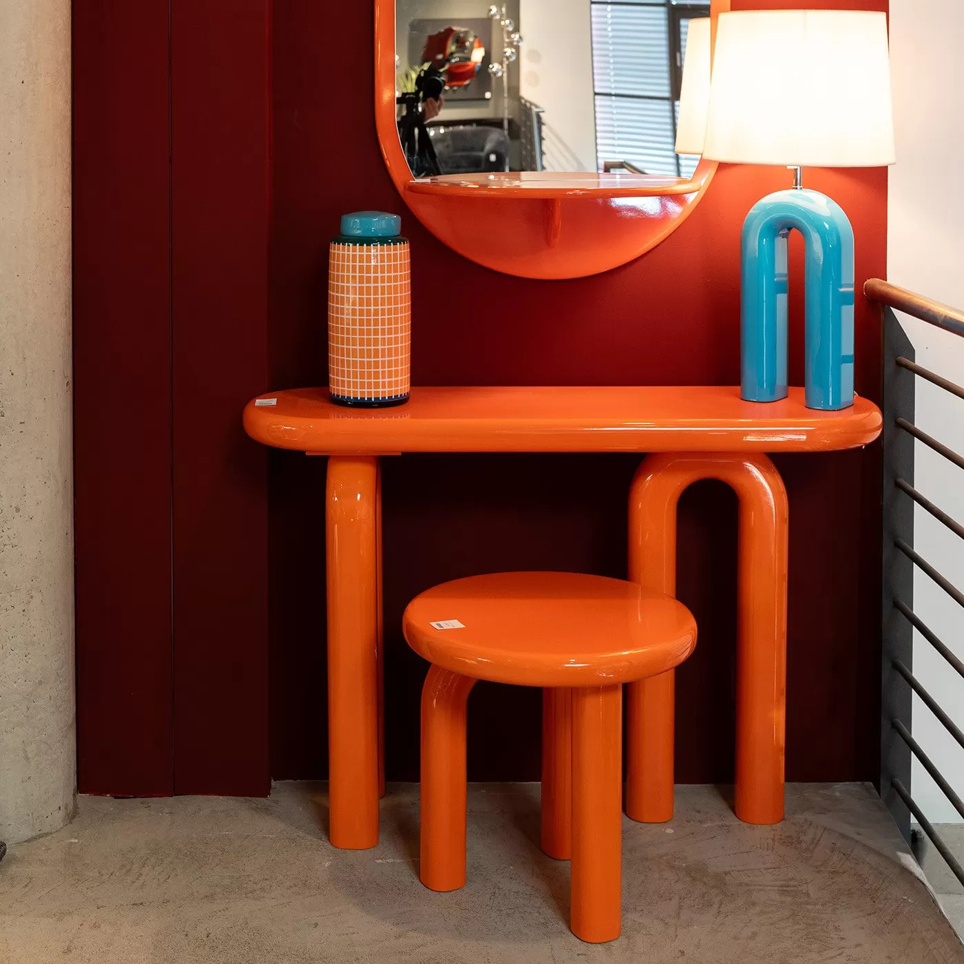 Console Eliano 120x35cm orange Kare Design
