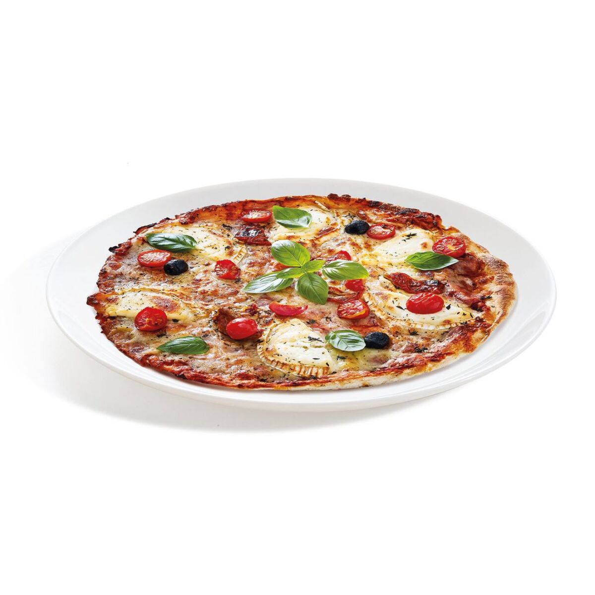6 platos llanos blancos 25 cm Diwali - Luminarc
