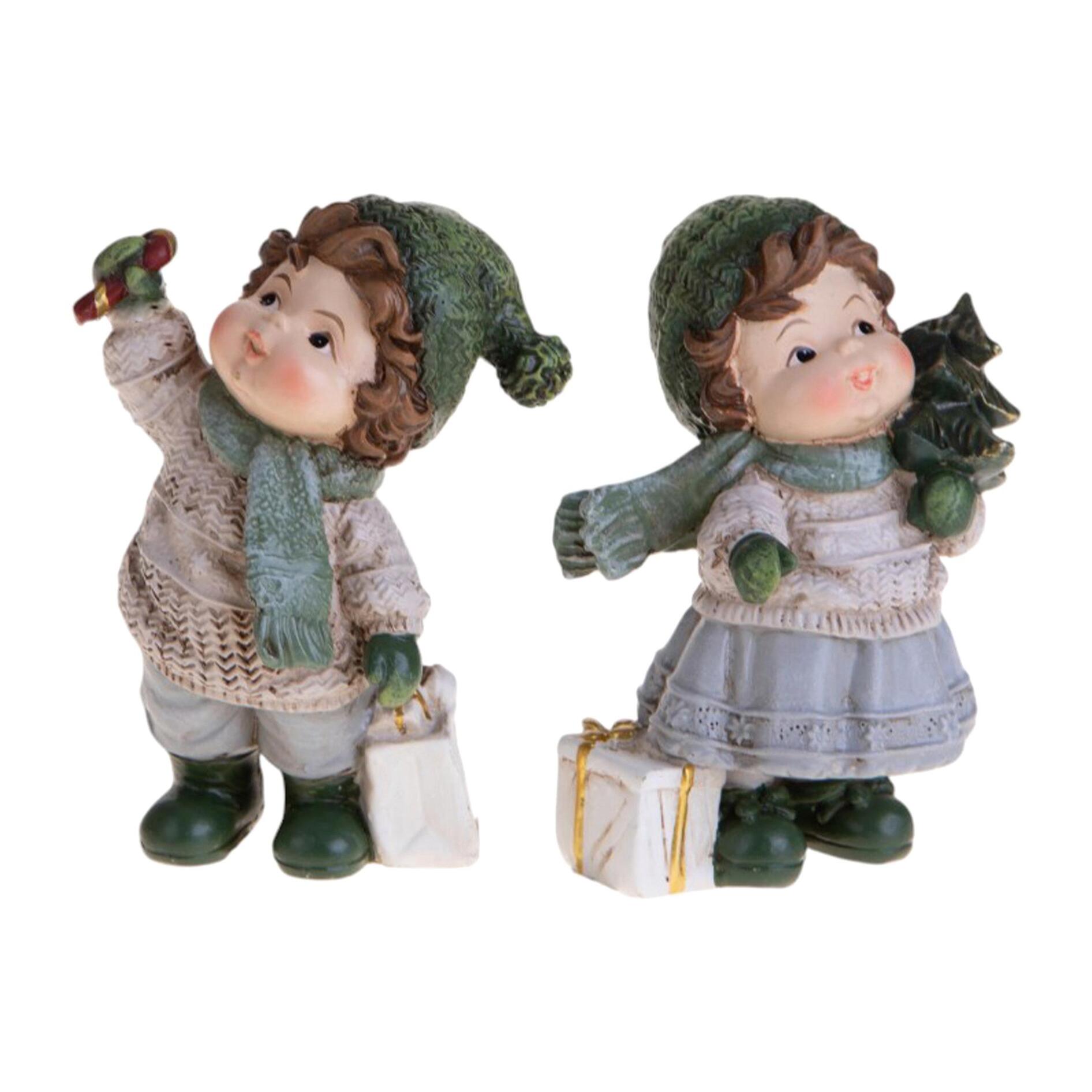 Bimbi con doni - Pezzi 4 - VERDE - Bianchi Dino SpA