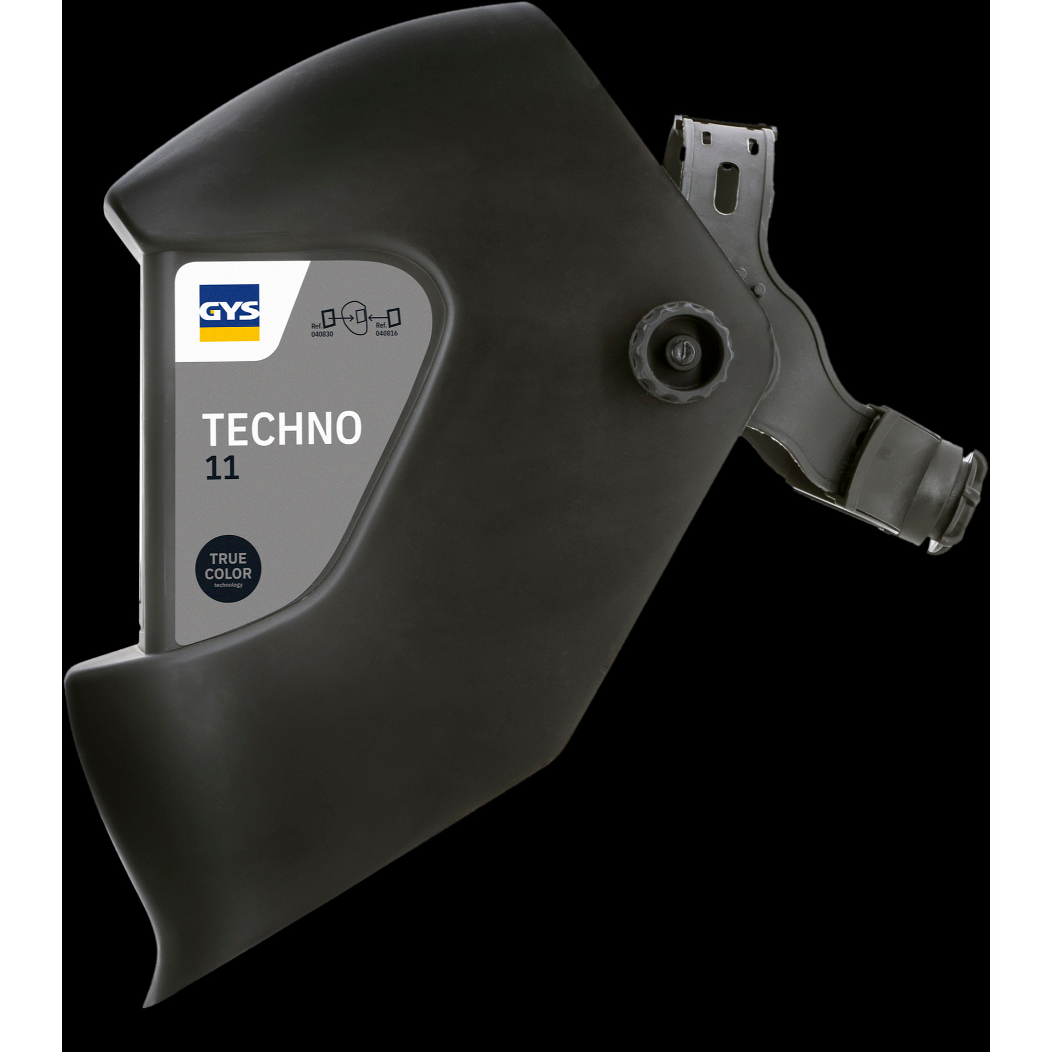 Casque de soudeur LCD Techno 11 Noir True Color - GYS - 64997