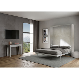 Letto a scomparsa 160 verticale Kentaro Cashmere