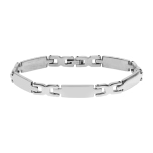 Bracciale Hiriwa 925 Acciaio Inossidabile Silver Uomo