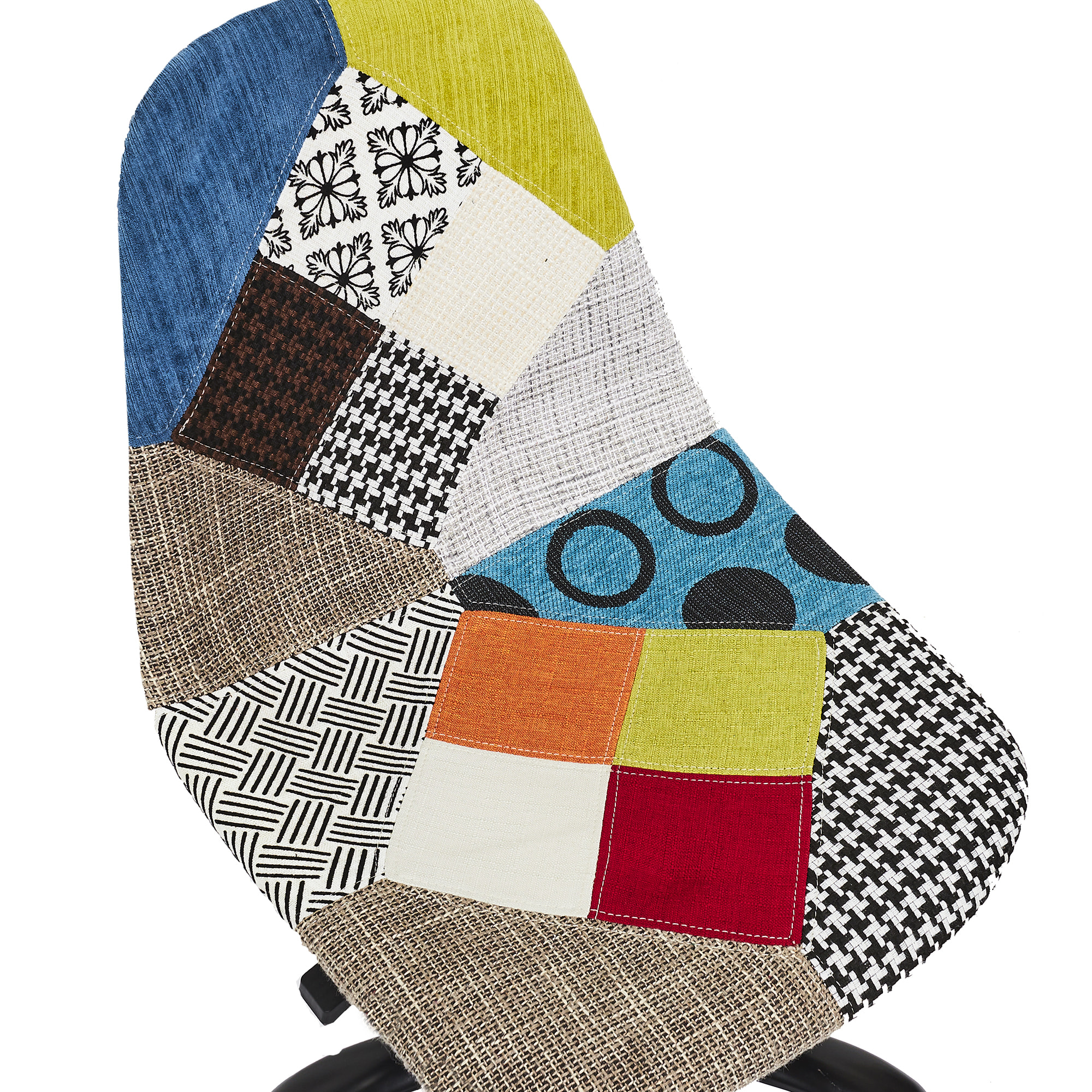 Chaise De Bureau Patchwork - Lot De 2