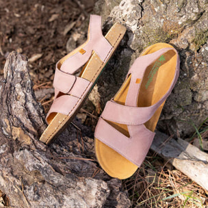 Sandalias N5799 NOBUCK LAVADO DENIM / BALANCE color Denim