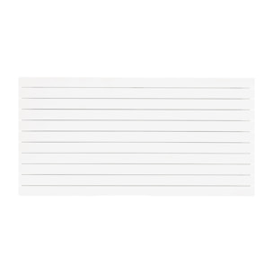Tête de lit en bois massif blanc en différentes tailles