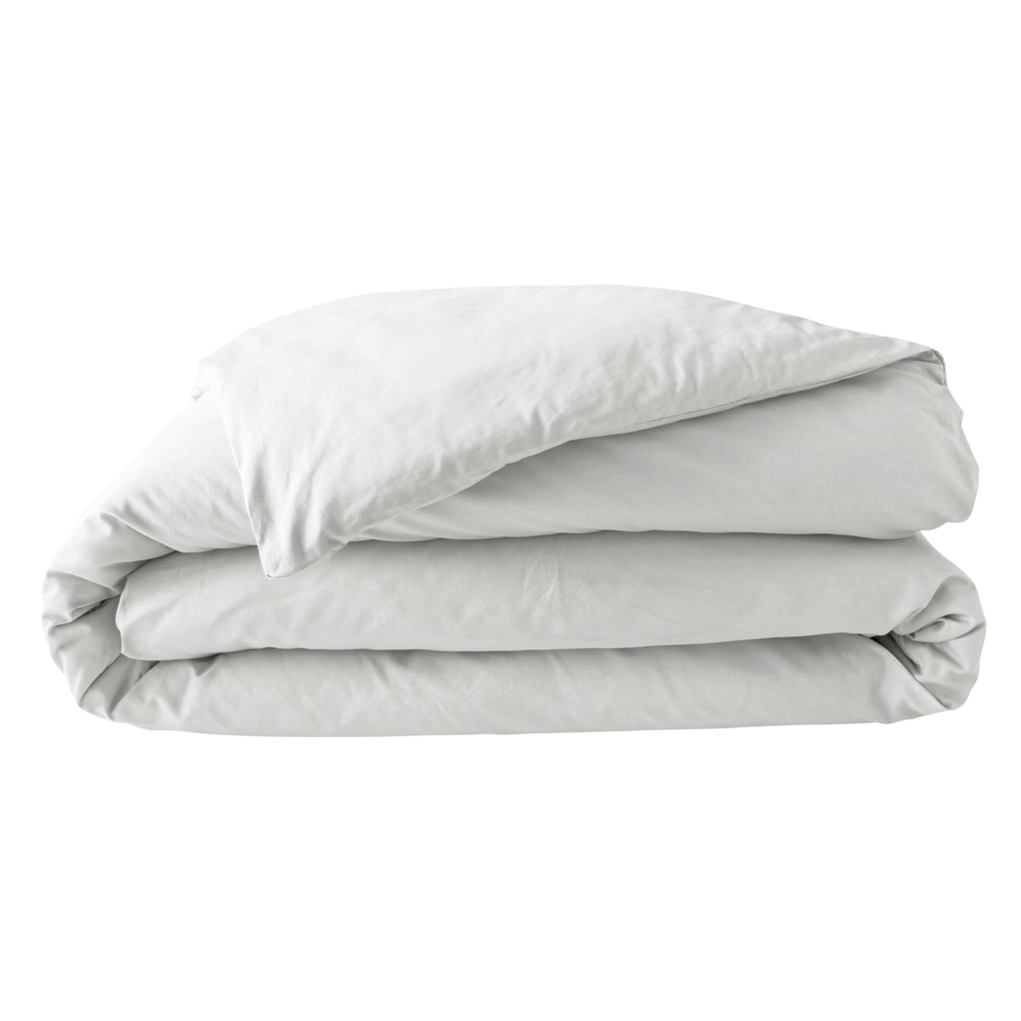Housse de couette 100% Percale de Coton ORIGINE - Blanc