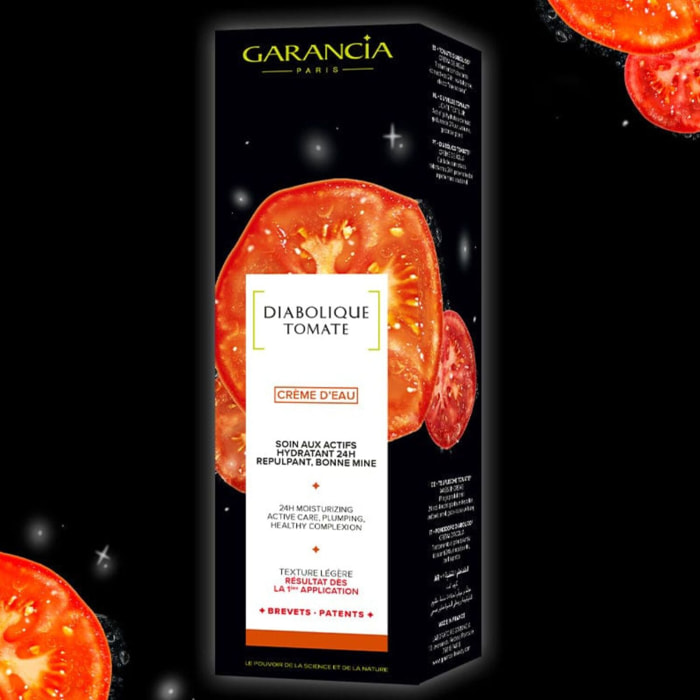Diabolique Tomate - Crème d'Eau Actifs Hydratant, Repulpant, Bonne Mine 30 ml