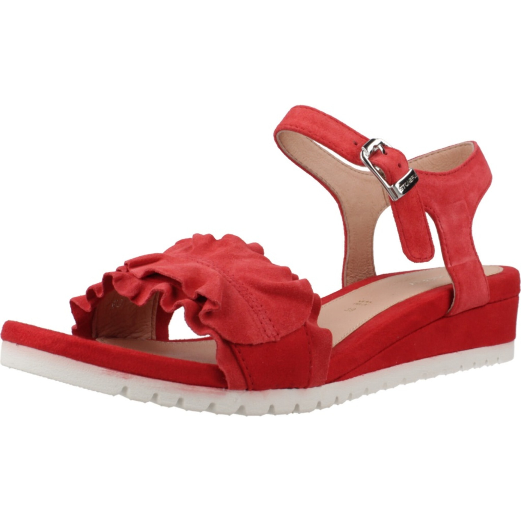 Sandalias Mujer de la marca STONEFLY  modelo CHER 8 VELOUR ROJO