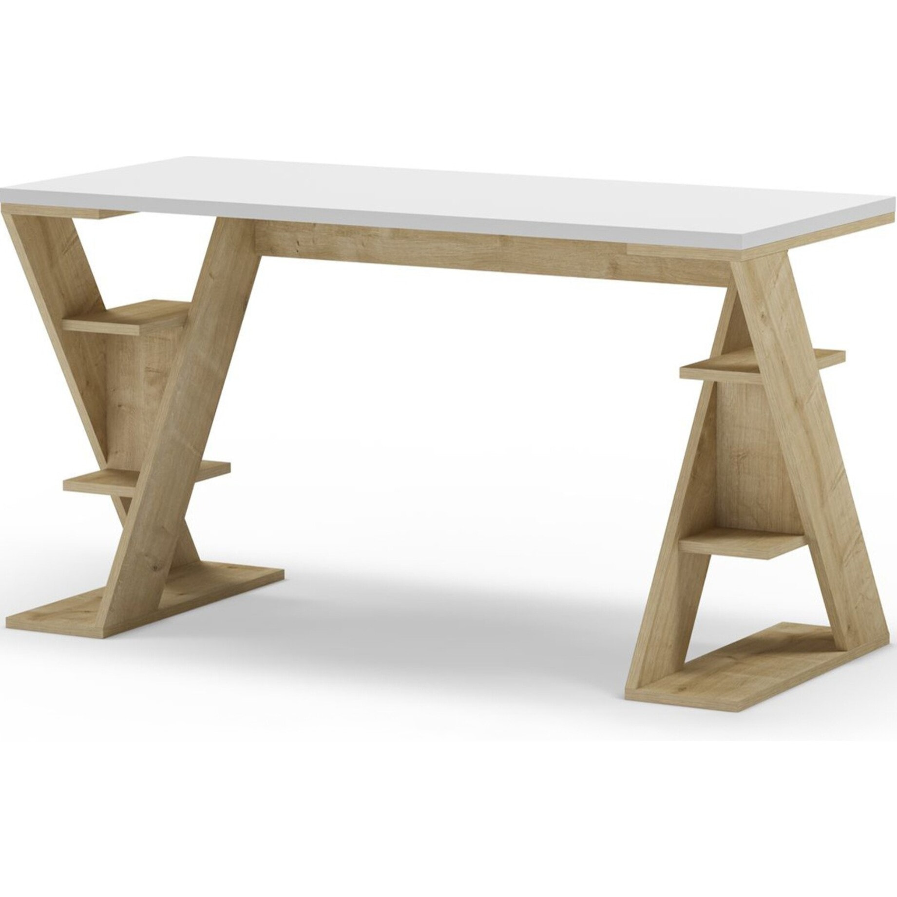 Bureau en bois massif - MILAN