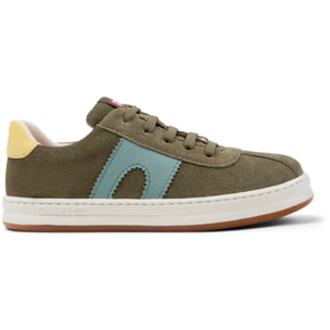 Sneakers - CAMPER Runner Four Twins - Verde - Pelle scamosciata