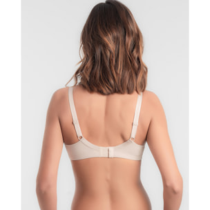 Sujetador sin aros de máxima sujeción de microfibra