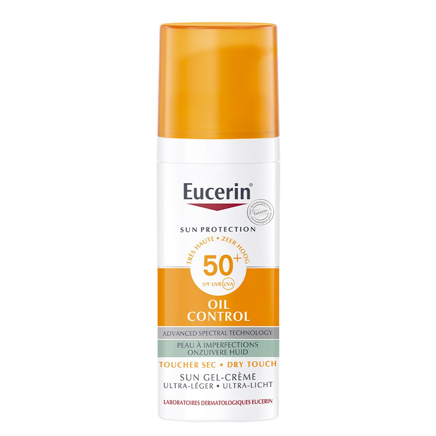 Sun Oil Control SPF50+ - Gel Crème - Peau à Imperfections 50 ml