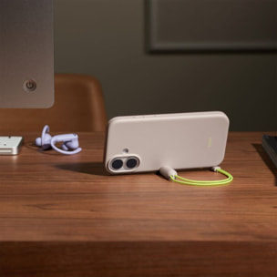 Coque BEATS iPhone 17 Magsafe stand Gris gypse
