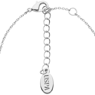 Bracciale U.S. Polo Assn. In metallo rodiato