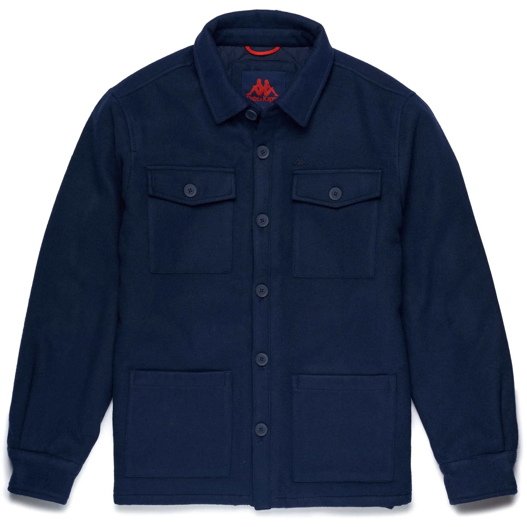 Kappa - Overshirt Uomo Blu - Mallan