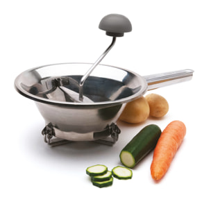 Passatutto Excelsa – Inox Zeus, Acciaio Inox Argentato