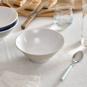 Saladier Solene D18,8cm beige