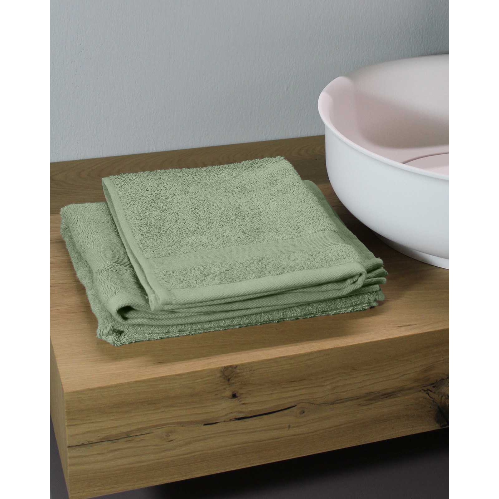 Set Spugna Viso + Ospite