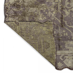 ATIMA Tapis salon kilim, Forme originale, Tissé à la main