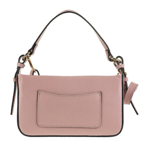 Borsa a spalla da donna Made in Italy - Modello Elowen - 100% pelle - 23.0 x 13.0 x 7.0 cm