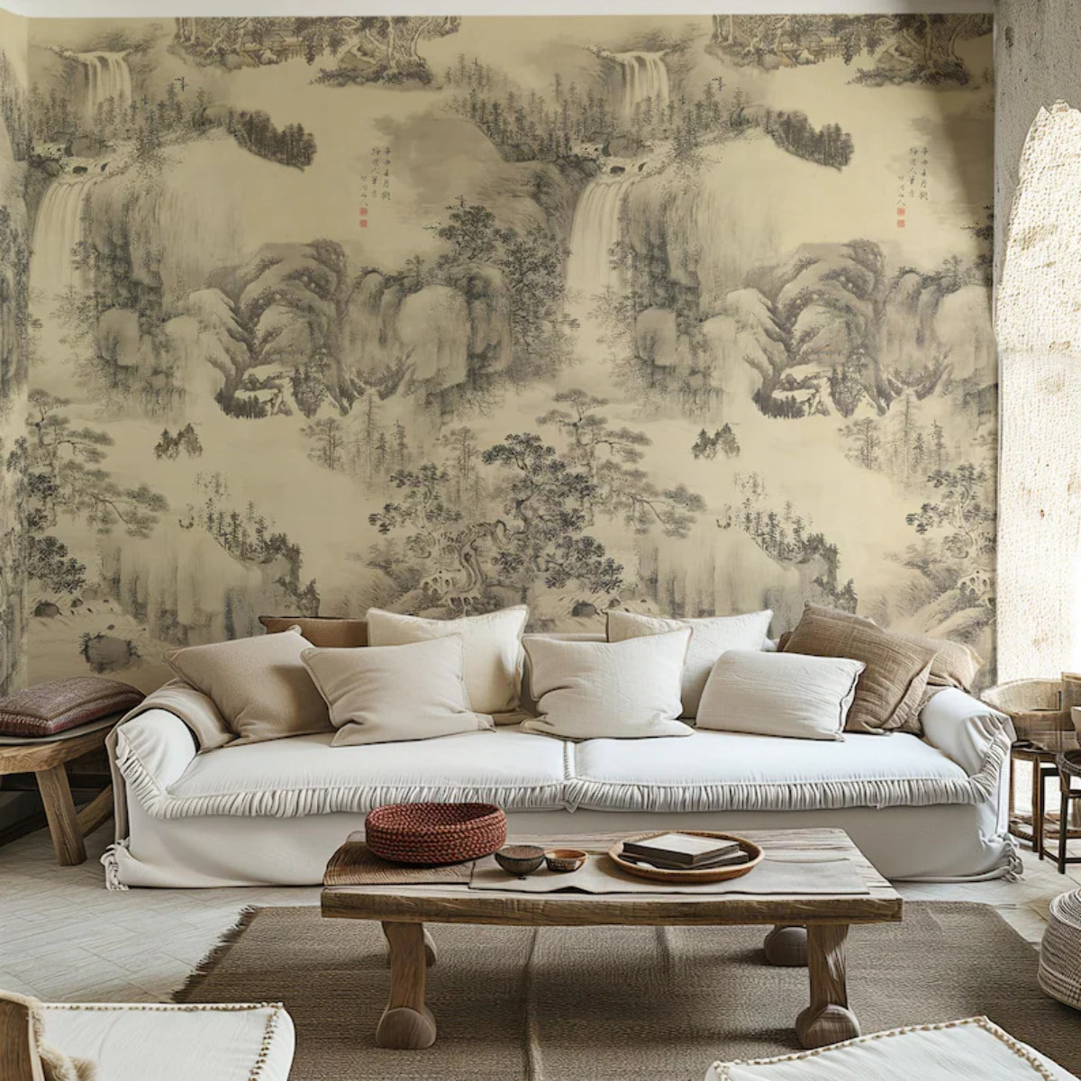 Carta da Parati Paesaggio Cinese