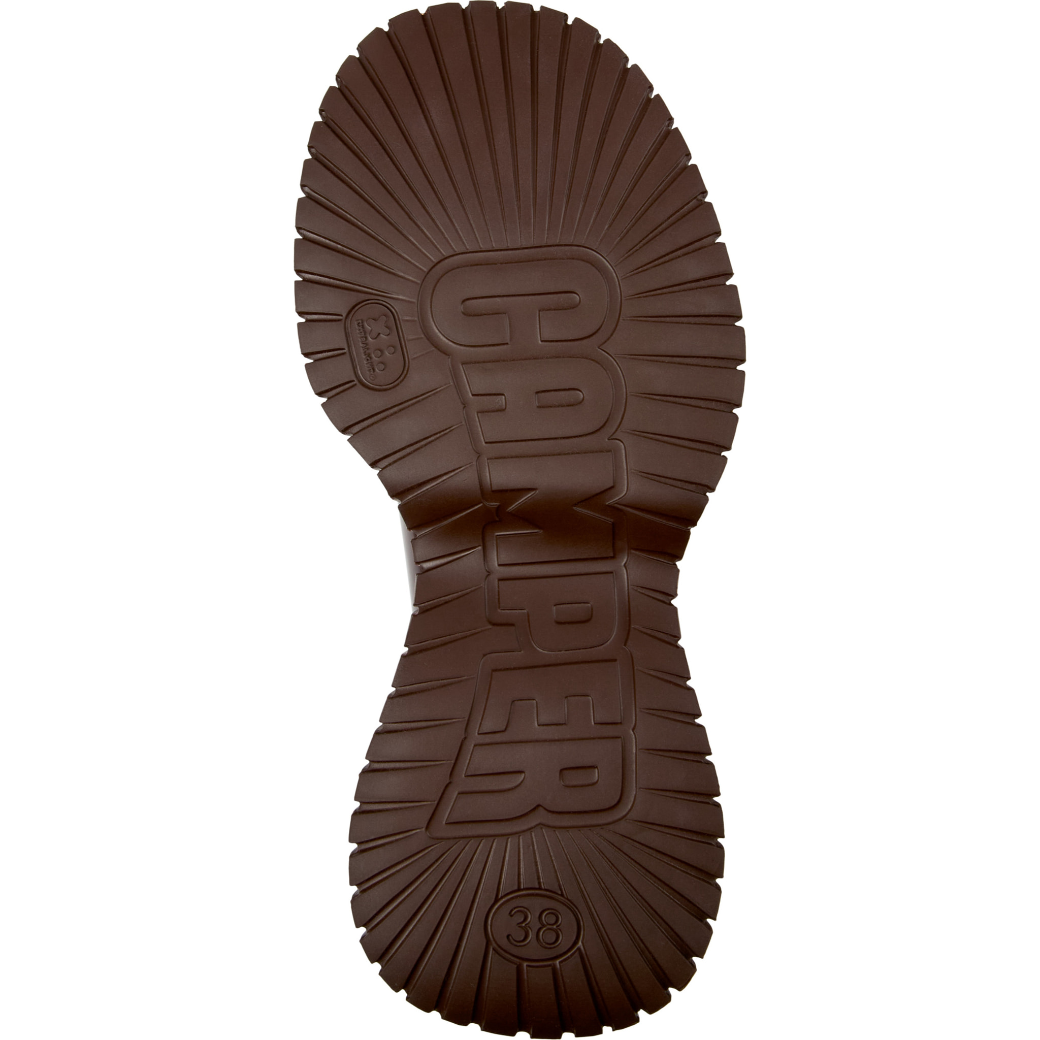 Zapatos de cordones - CAMPER BCN - Marron - Cuero liso