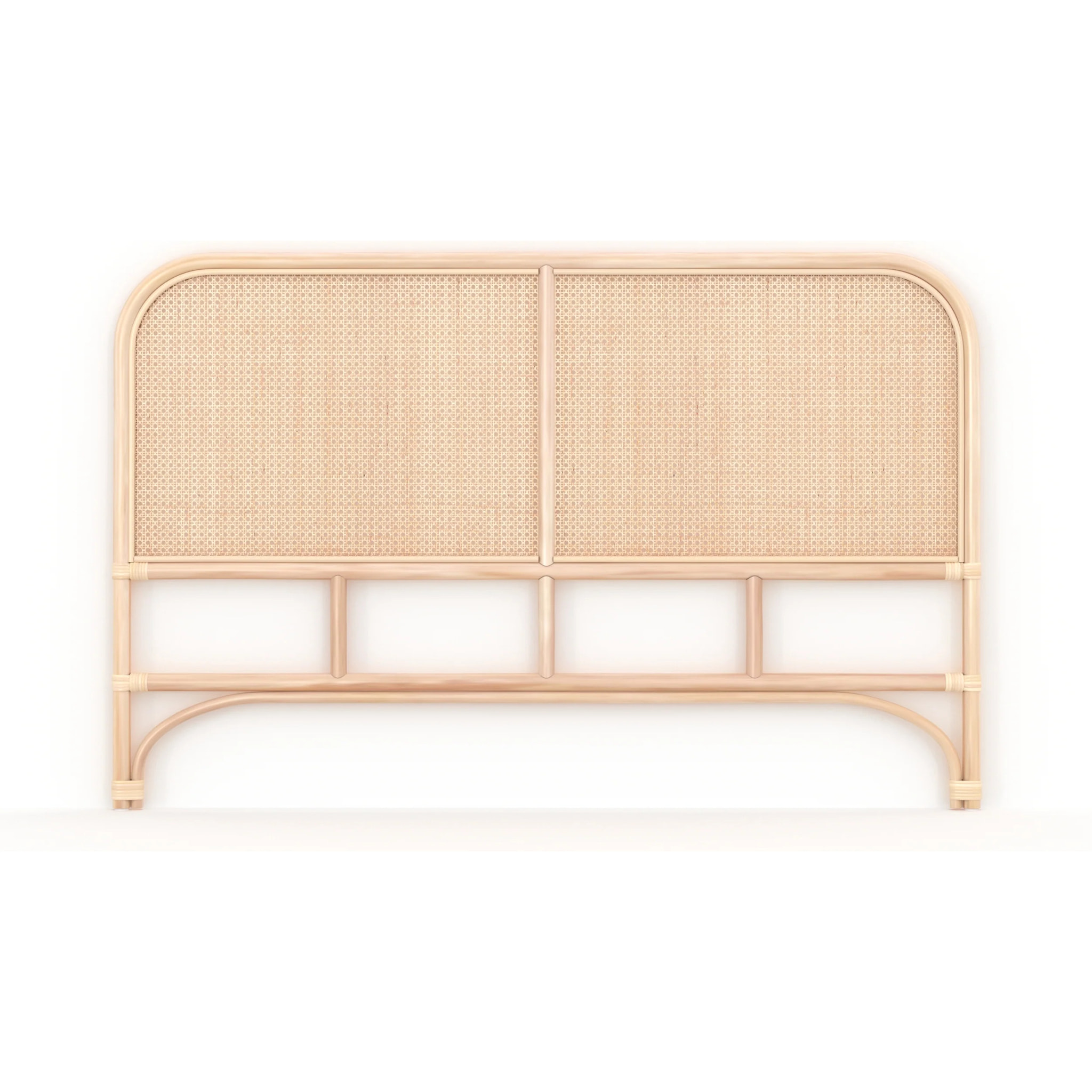 Tête de lit en rotin et cannage 140 cm - Naïra