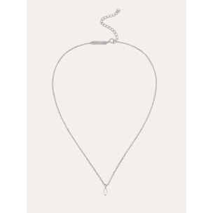 Collar Lágrima Plata