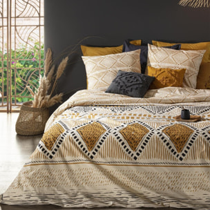 Parure de lit "Kilim" en coton 240x220 cm