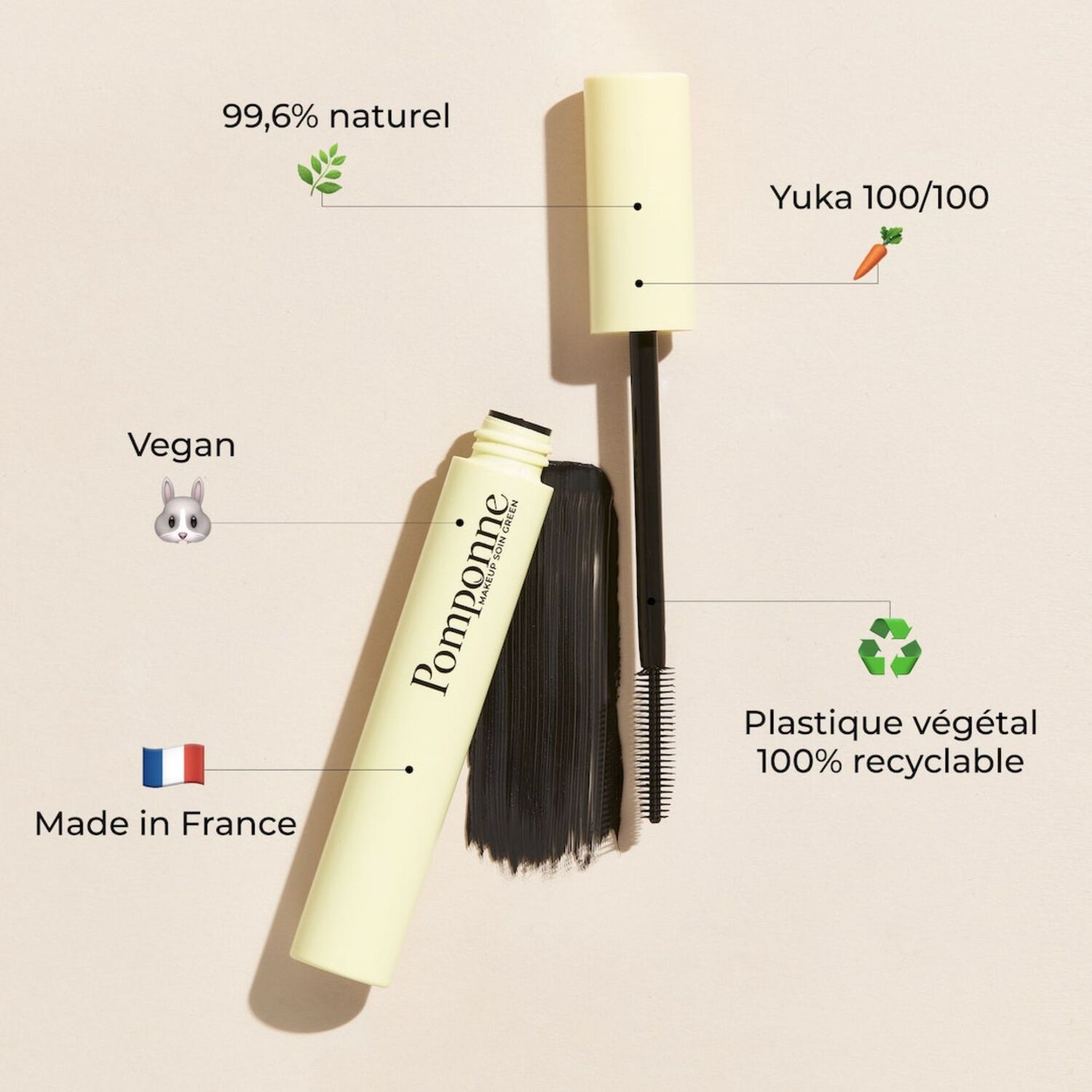 Mascara - Mascara Naturel, Booster de Cils